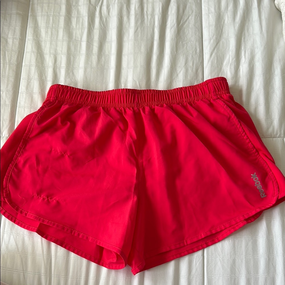 Reebok Women's Red Athletic Shorts